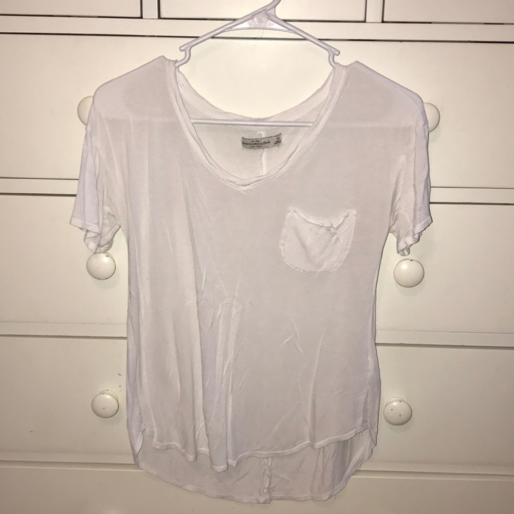 Abercrombie White T-Shirt